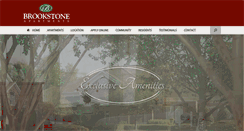 Desktop Screenshot of brookstoneapartments.com